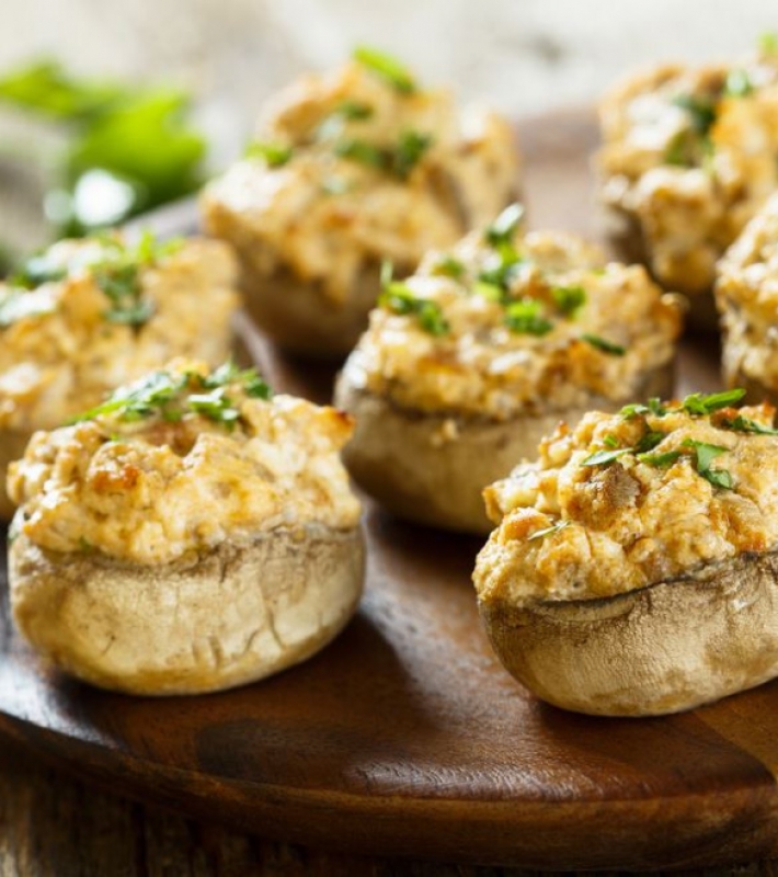 Champignons farcis