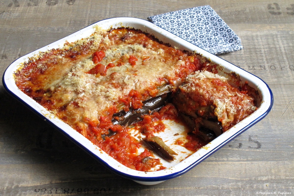 Aubergines gratinées à l'italienne