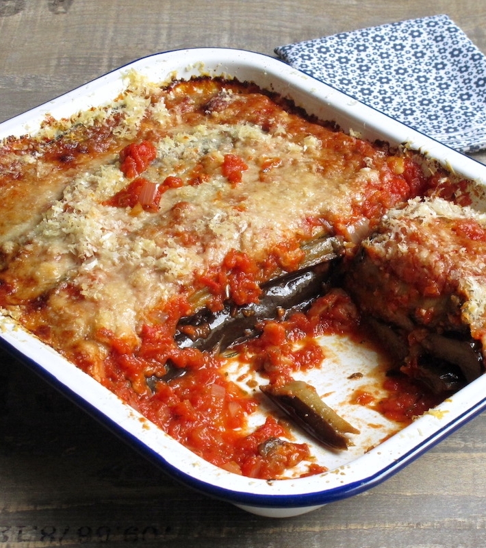 Aubergines gratinées à l'italienne