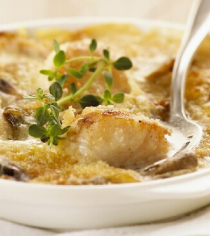 Gratin de Saint-Jacques