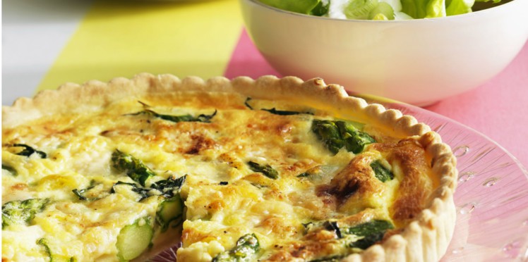 Tarte aux asperges