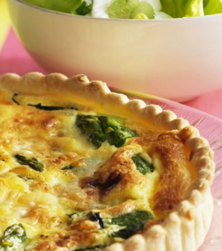 Tarte aux asperges
