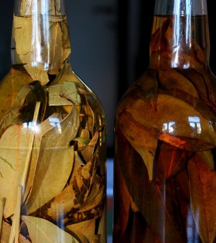 Rhum arrangé bois bandé