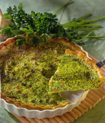 Quiche aux herbes