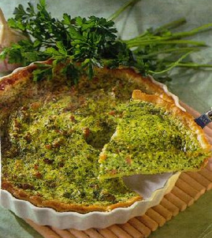 Quiche aux herbes