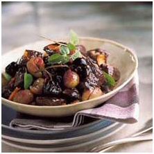 Daube de bœuf aux raisins