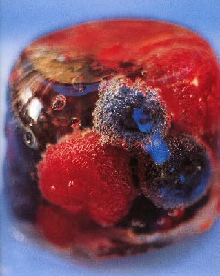 Fruits rouges en gelée