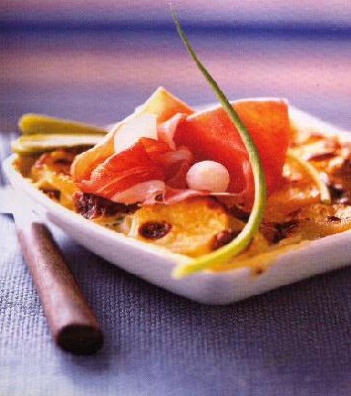 Gratin dauphinois au bleu