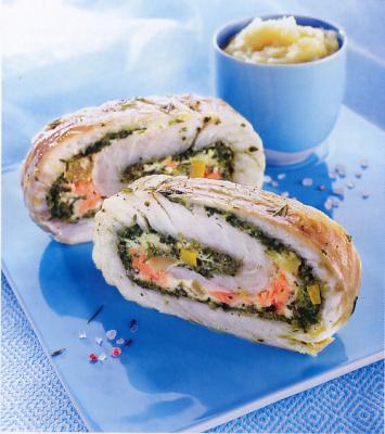 Roulé de poisson | Les recettes d'Olivier