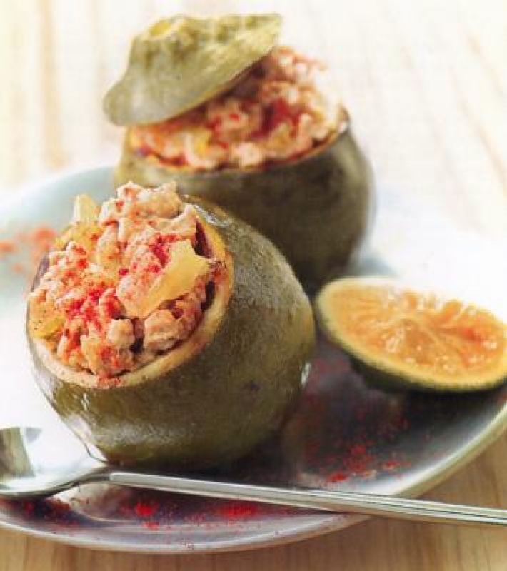 Citrons farcis au thon