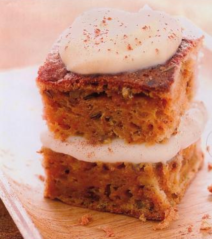 Carrot Cake au carvi et mascarpone