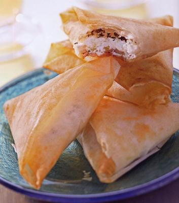 Croustillants de fromage de chèvre au thym et au miel