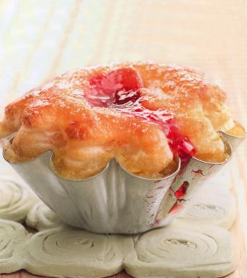 Pie aux pommes et la gelée de groseille