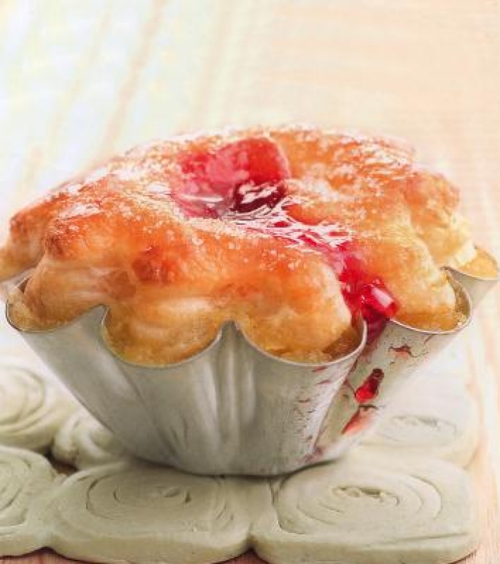 Pie aux pommes et la gelée de groseille