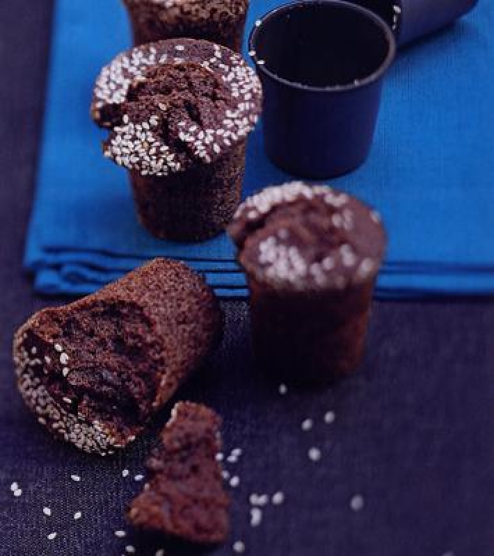 Bouchons chocolat au sésame