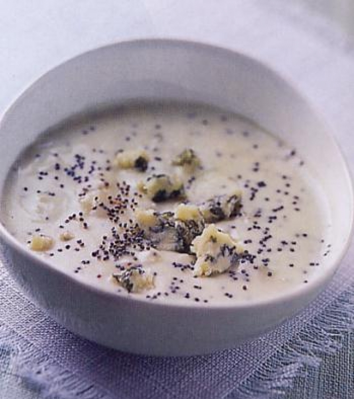 Sauce au gorgonzola et graines de pavot