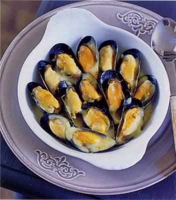 Moules au curry