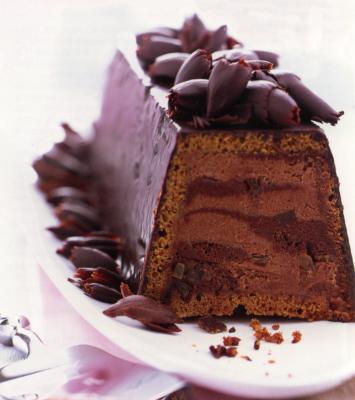 Terrine de chocolat au gingembre
