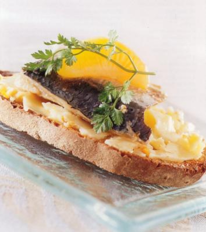 Tartine au beurre de mandarine