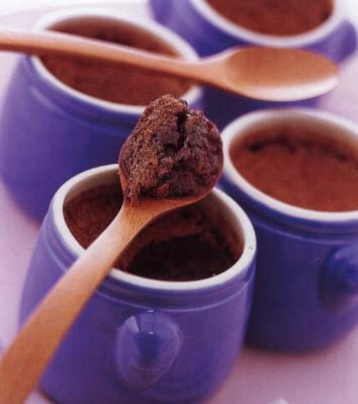 Petits flans au chocolat à la Brésilienne