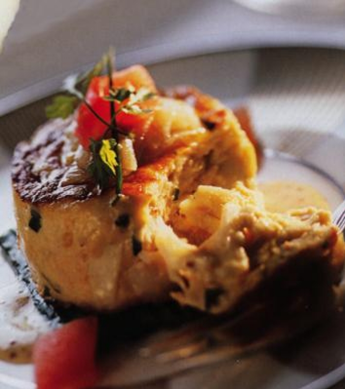 Petits flans de crabe