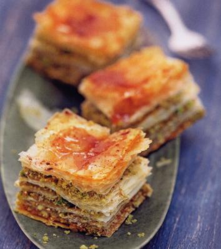 Baklava aux pistaches