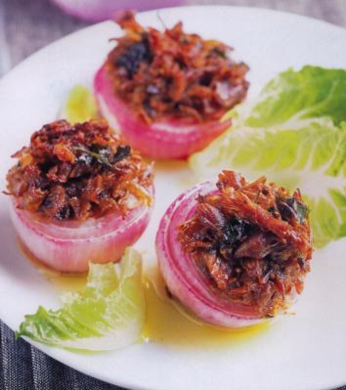 Petits farcis d'automne au canard confit