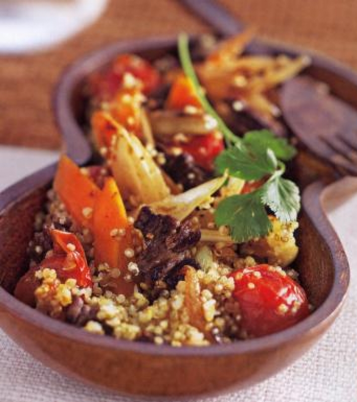 Wok de quinoa