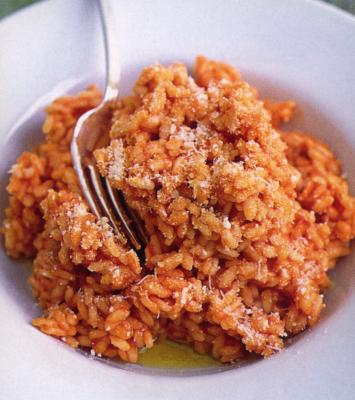 Risotto à la tomate