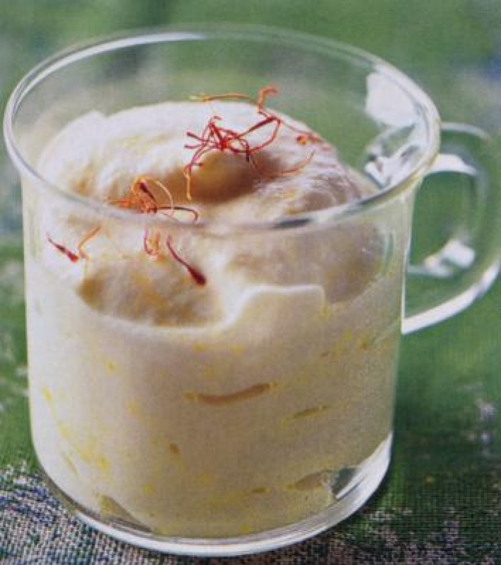 Sauce mousseline au safran