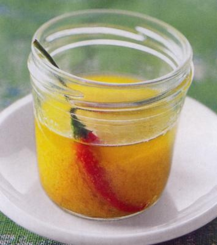 Vinaigrette mangue-piment