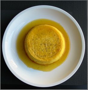 Crème caramel à l'ananas et à l'anis étoilé