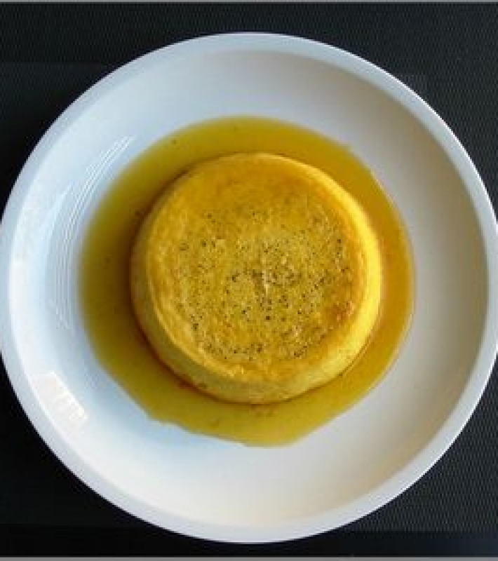 Crème caramel à l'ananas et à l'anis étoilé