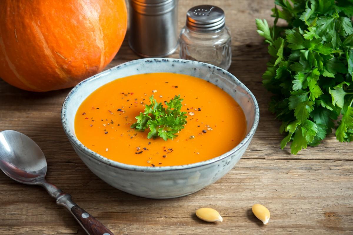 Soupe de potimarron et topinambours