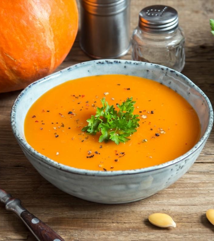 Soupe de potimarron et topinambours