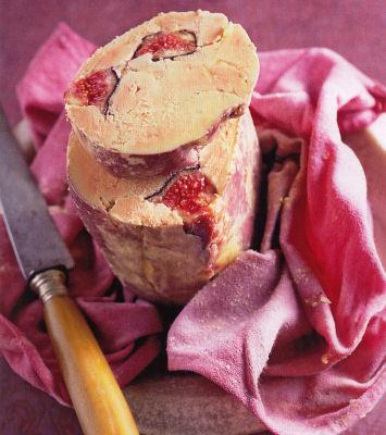 Foie gras aux figues cuit au torchon