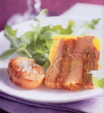 Foie gras au pain d'épices