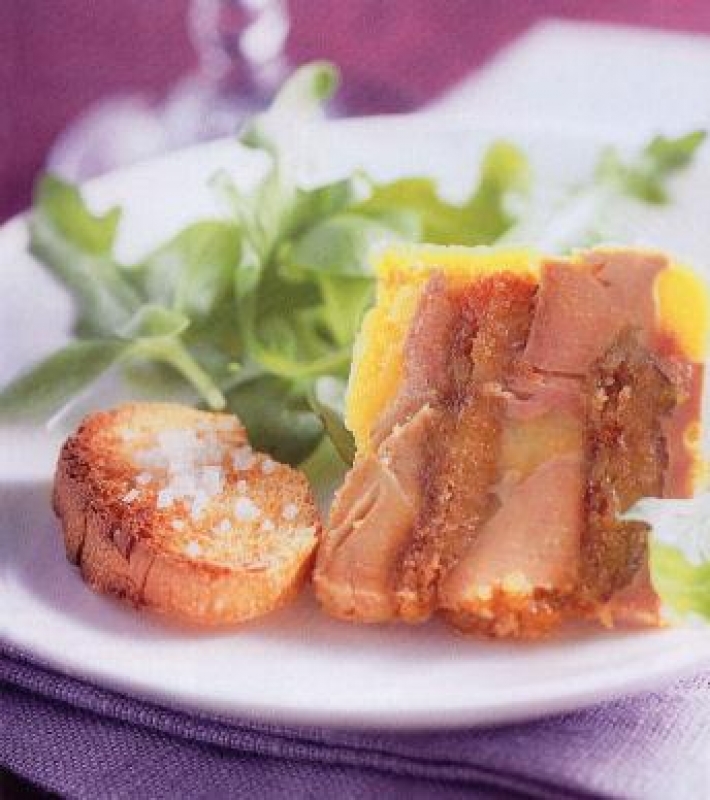 Foie gras au pain d'épices