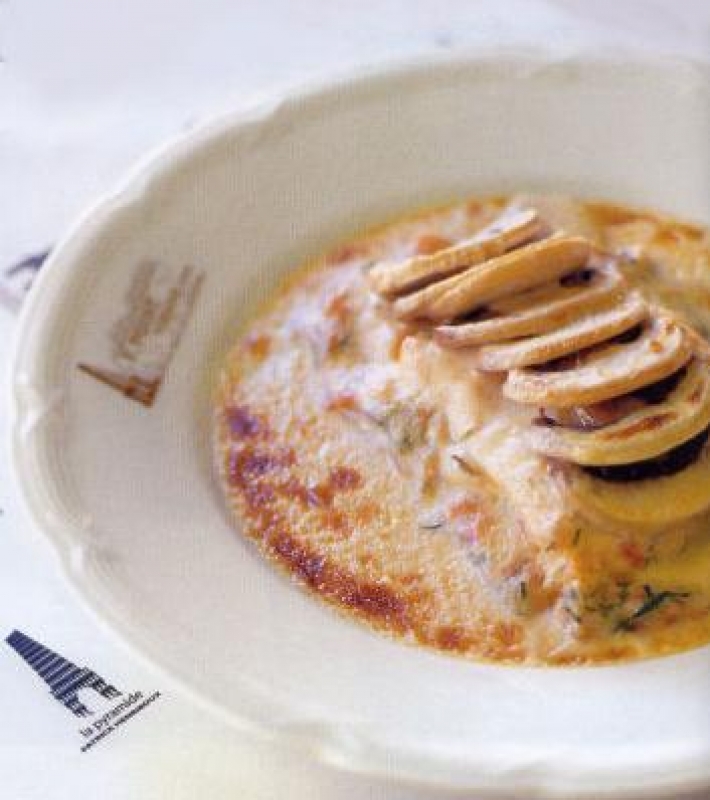 Filet de turbot au champagne et sabayon