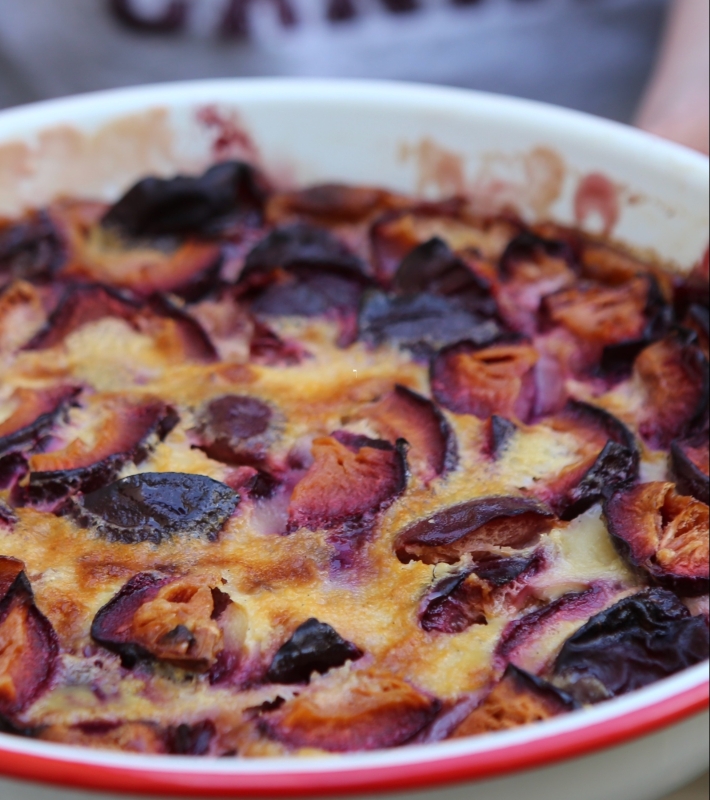 Clafoutis aux quetsches