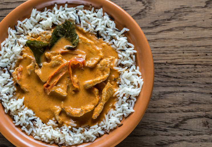 Sauté de porc au lait de coco