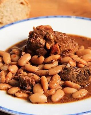 Ragoût d'agneau aux haricots