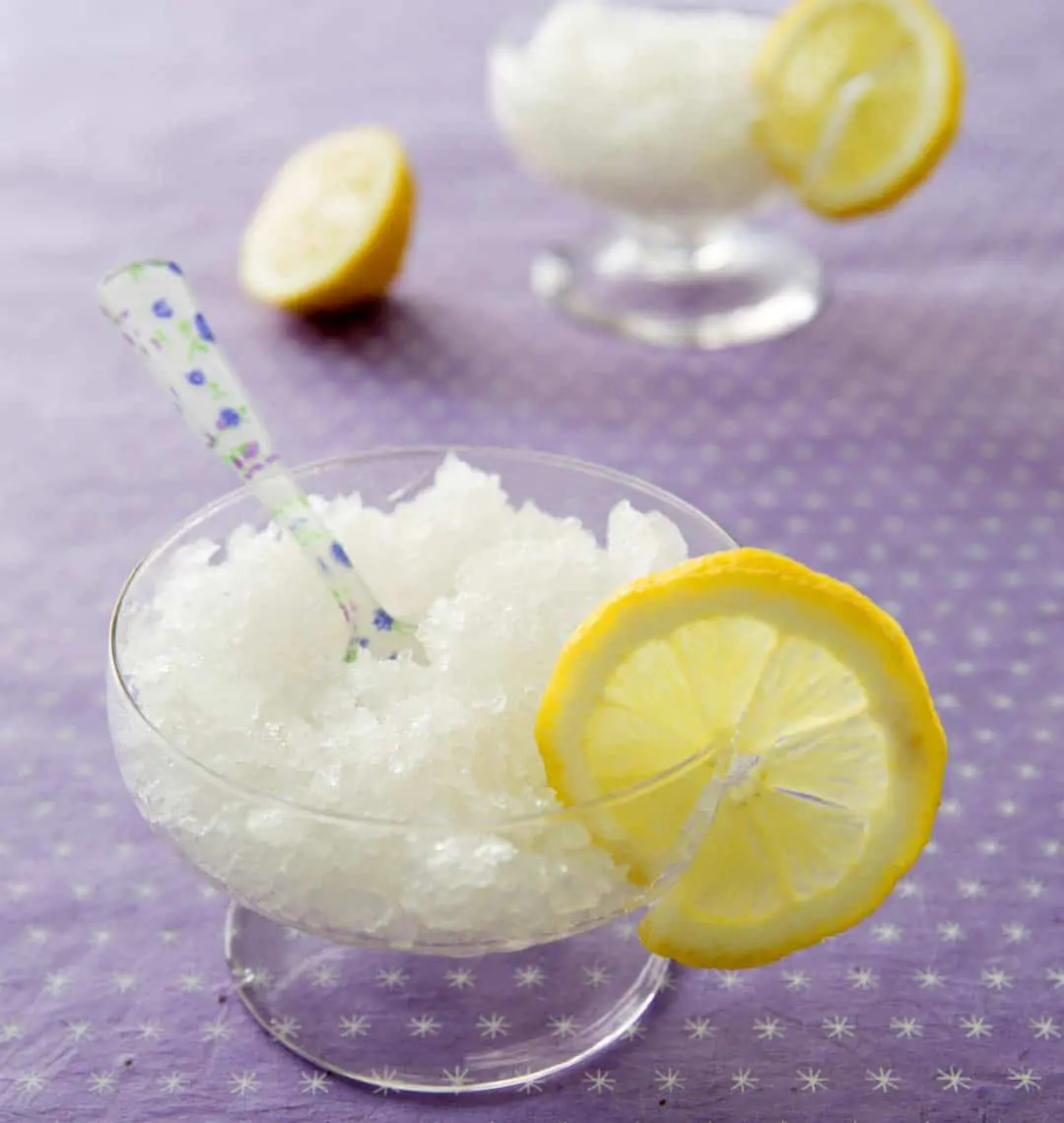 Granité citron violette