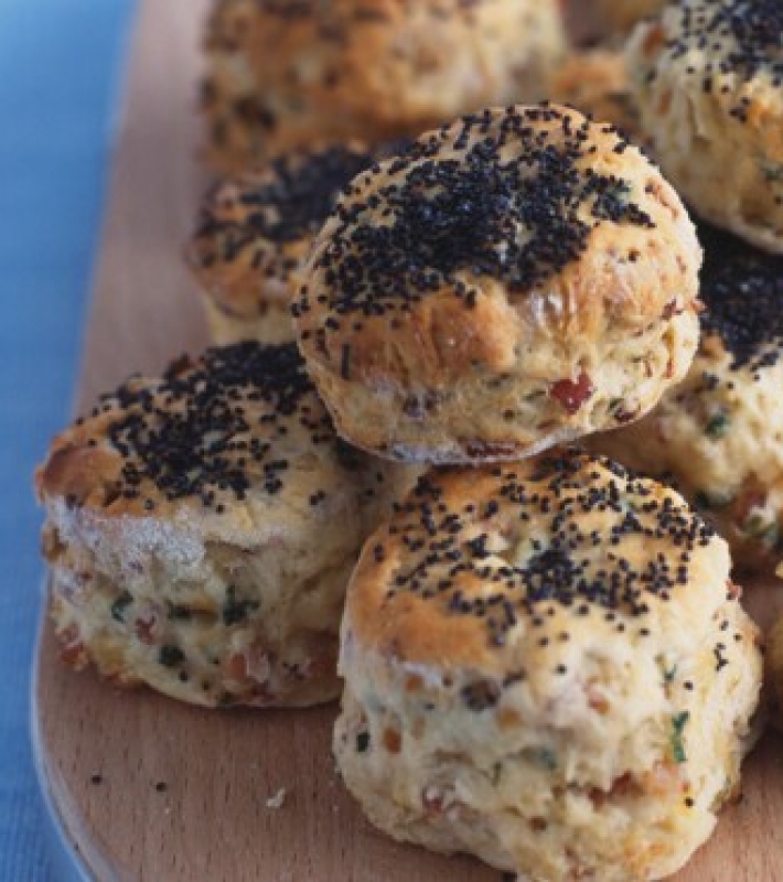 Scones salés aux graines