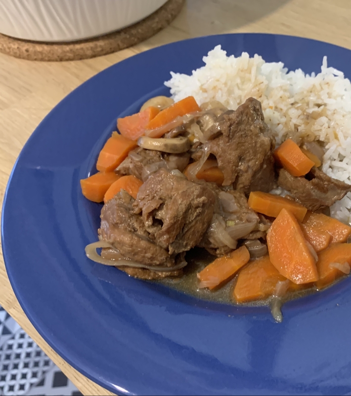 Joues de porc au cidre