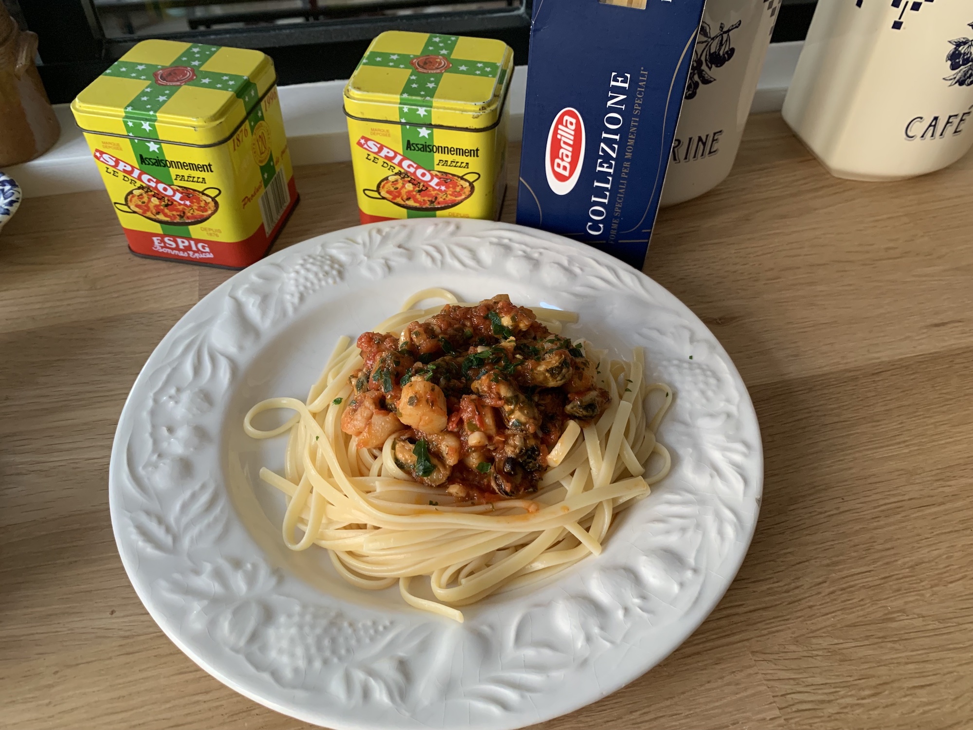 Linguine aux fruits de mer