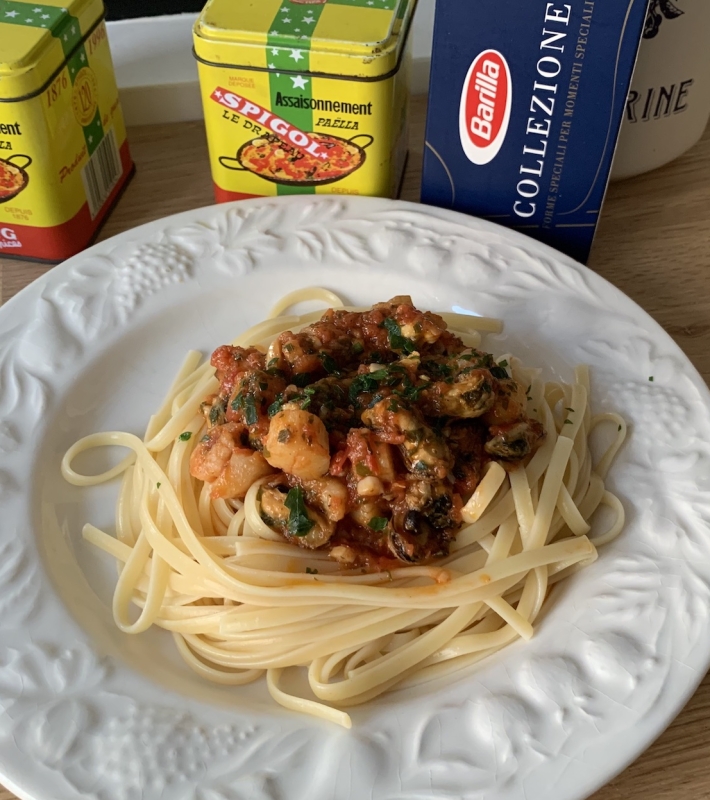 Linguine aux fruits de mer