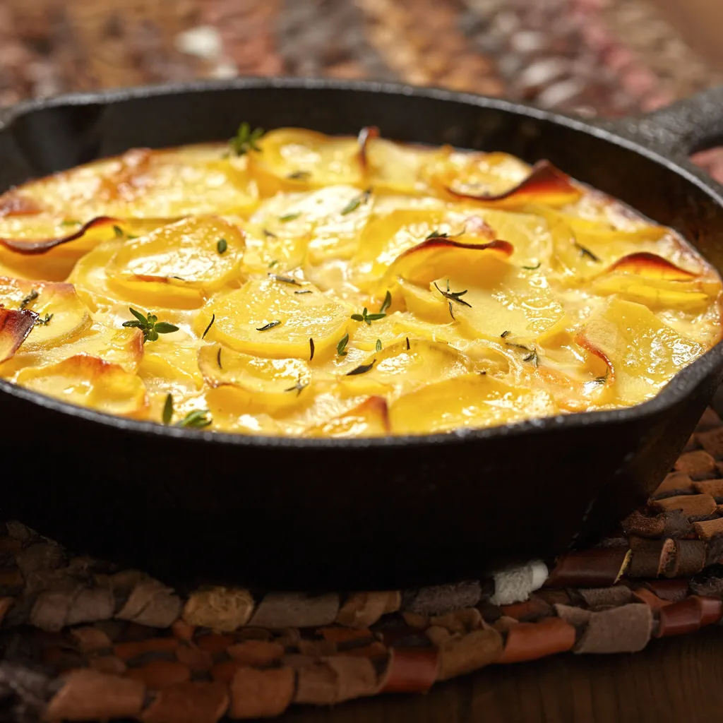 Pommes de terre boulangère