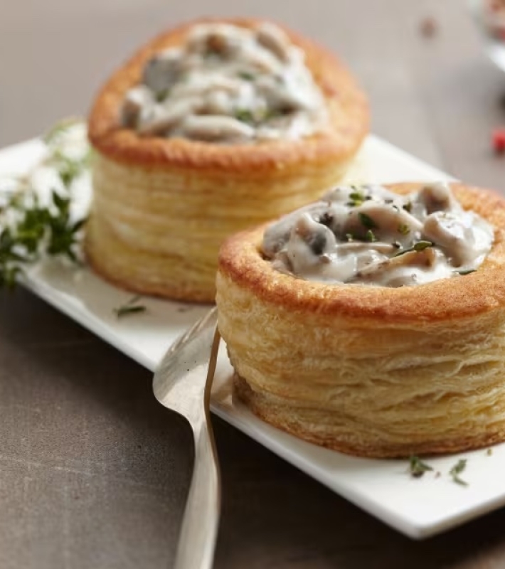 Vol au vent aux quenelles